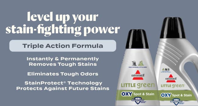 BISSELL Little Green Mini Portable Carpet and Upholstery Deep Cleaner, Car/Auto Detailer, with HydroRinse Self-Cleaning Tool and 4" Tough Stain Tool, Tea Green, 4075