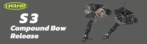 LWANO Bow Release, Archery Release Aids Trigger for Compound Bow, One Size Fits Most