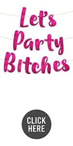 Decorations for Her or Him | Bridal Shower Favors | Hen Do | Accessories | One Size Fits All | Non-Shedding | Photo Prop Bachelorette Party Sash Funny Naughty Bride Satin Glitter Black and Gold B0FDVM2HKB