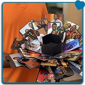 Explosion DIY Gift Set, Exploding Love Box for Couples, Sentimental Gift for Wedding, Birthday Party, Boyfriend, Girlfriend, Scrapbook Style Photo Album, Memory Box