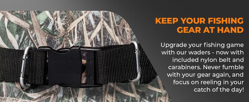 Foxelli Chest Waders, Waterproof 4mm Neoprene Hunting & Fishing Waders for Men & Women with Boots