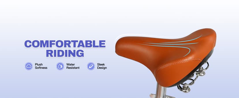 26 Inch Beach Cruiser Bike for Women, Hybrid Womens Bike with 7 Speed, Adjustable Seat, Lightweight Women Beach Cruiser Bike with Anti-Skid Tires, V-Brakes