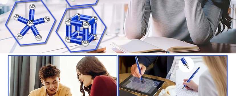 Magnetic Fidget Pen Toys for Teens- Unique Birthday Gifts for Young Men Fun Gifts for Teenage Boys Novelty Christmas Stocking Fillers Gadget for 8 10 11 12 13 14 15 Year Old Boy Engineer Gifts
