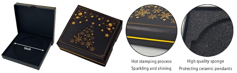 Christmas Ornaments 2025,Neighbor Gifts Merry Christmas from Our House to Yours Ornament Funny Glass Xmas Tree Decorations Neighbor Gift Ideas for Neighbors Best Friends Women Boyfriend Girlfriend