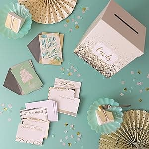 Hallmark Wedding Card (Removable Keepsake Wooden Heart Ornament)