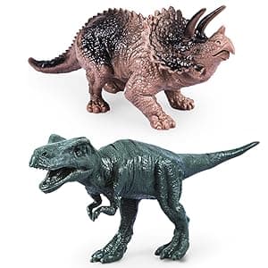 Dinosaur Toys,Create A Dinosaur World Road Race,Flexible Track Playset and 2 pcs Cool Dinosaur car for 3 4 5 6 Year & Up Old boy Girls Best Gift