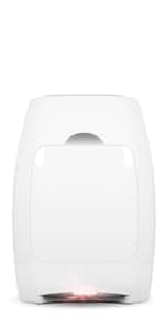 EyeVac Home Touchless Vacuum Automatic Dustpan - Great for Sweeping Pet Hair Food Dirt Kitchen - Ultra Fast & Powerful, No More Bending Down, Bagless, Corded, Automatic Sensors, 1000 Watt (White)