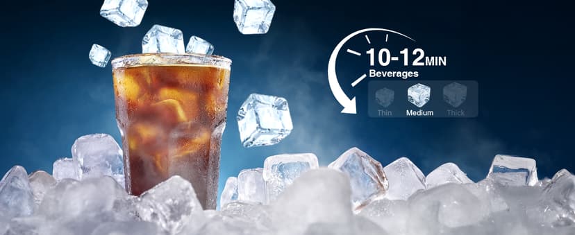 Mojgar Under Counter Ice Maker Machine - 90Lbs/24H, 35Lbs Storage Bin, Freestanding & Bulit-in Commercial Ice Maker | Self-Cleaning | Reversible Door | Commercial Ice Machine | Full Stainless Steel