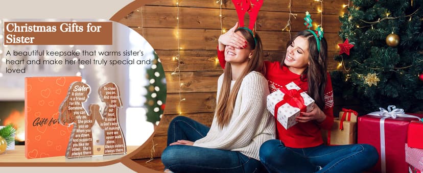 Friend Birthday Gifts for Women Friendship Best Friend Soul Sister Female Bestie BFF, Mothers Day Christmas Valentines Gifts Friends Forever Inspirational Cheer up Thank You Friend Plaque