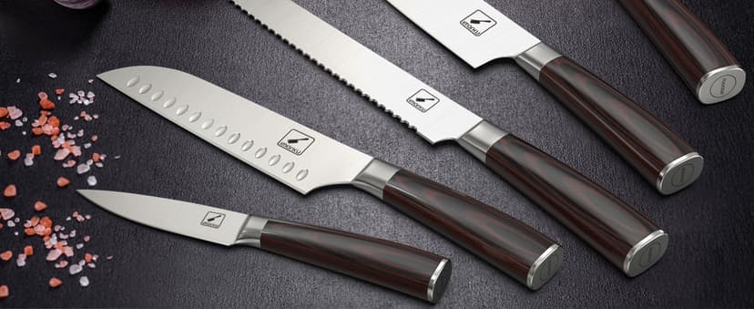 imarku Chef Knife - 8 Inch Home Essentials Sharp Kitchen knife HC Steel Japanese Knife Paring knife, Birthday Gifts for Women/Men, Gifts for Mom/Dad, Kitchen Gadgets with Premium Gift Box