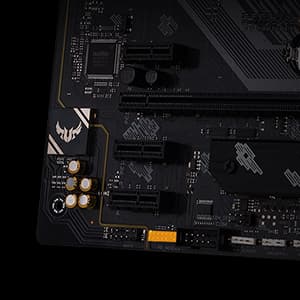 ASUS TUF Gaming B550-PLUS WiFi II AMD AM4 (3rd Gen Ryzen™) ATX Gaming Motherboard (PCIe 4.0, WiFi 6, 2.5Gb LAN, BIOS Flashback, USB 3.2 Gen 2, Addressable Gen 2 RGB Header and Aura Sync)