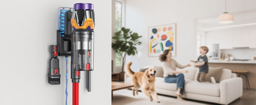 Cordless Vacuum Cleaner, Upgraded 55KPA 650W 70Mins Stick Vacuum with Hurricane Mode, Self-Standing, Touch Screen, 1.8L Dust Cup, Anti-tangle Wireless Vacumm, Vacuum Cleaners for Home/Pet Hair/Carpets