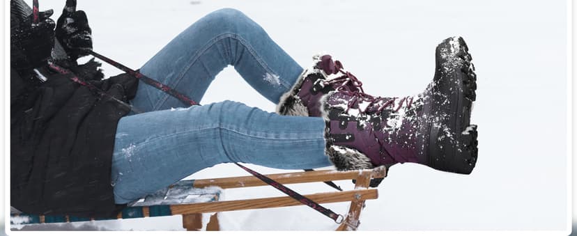 mysoft Women's Snow Boots Warm Insulated Faux Fur Lined Waterproof Mid-Calf Winter Boots