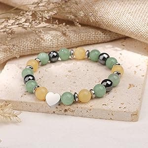 Yiyang 13th 16th 18th 21st 25th 30th 35th 40th 45th 50th 60th 65th 70th 75th 80th Birthday Gifts for Women, Natural Stone Bracelet Birthday Gifts for Women Mom Daughter Grandma Sister Coworker