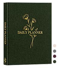 Lanpn Wedding Anniversary Journal Notebook - Linen First Year to 70th Anniversary Scrapbook Memory Book for Couples - Newlywed Marriage Journal Wedding Anniversary Book Gifts (Green, 190 Pages)