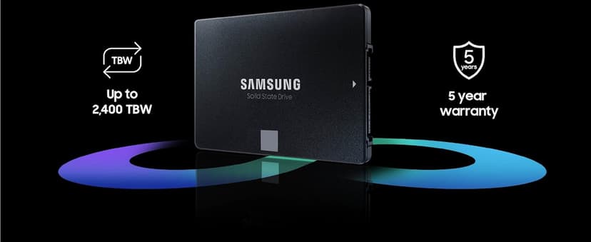 Samsung 870 EVO SATA III SSD 1TB 2.5” Internal Solid State Drive, Upgrade PC or Laptop Memory and Storage for IT Pros, Creators, Everyday Users, MZ-77E1T0B/AM