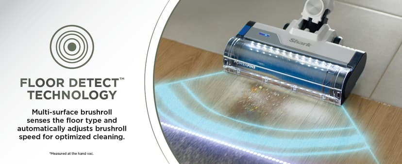 Shark PowerPro Flex Pet Plus Cordless Vacuum, FloorDetect Technology, MultiFLEX Wand, HEPA Filter, for Carpets & Hard Floors, Up to 50-Minute Runtime, Powerful Pet Hair Pickup, Olive, IZ387H