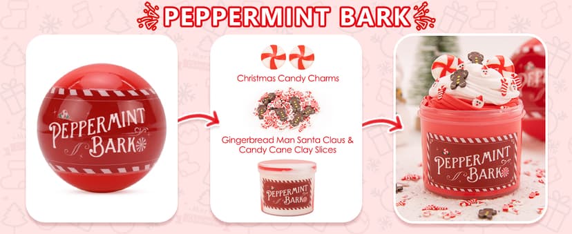 Christmas Stocking Stuffers - Slime for Kids - 4 Pack Slime Balls - Toys Slime Kit Xmas Gifts for Classroom Rewards Teens Girls Boys 4 5 6 7 8 9 10 11 12 Year Old and Adults