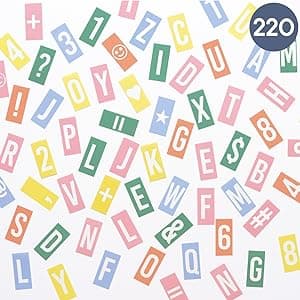 Pink Cinema Light Box with 400 Letters, Emojis, 2 Markers - BONNYCO | Led Light Box Home Office & Room Decor | Cinema Led Sign Letters Board Gifts for Women and Girls Christmas Birthdays | Pink Decor