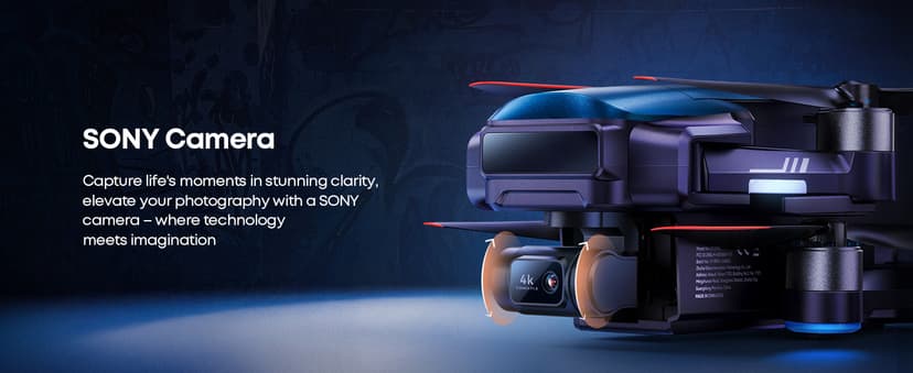 V11PRO Drone with 8K Camera for Adults, 3-Axis Gimbal Drones with 4K/30fps Video, 48 Million Pixels, 80min Flight Time with 2 Batteries, 6KM Video Transmission Quadcopter, Professional Drone
