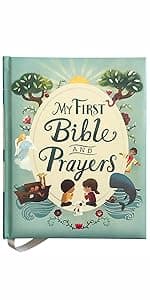 Baby's First Bible Stories Padded Board Book - Gift for Easter, Christmas, Communions, Newborns, Birthdays, Beginner Bible (Little Sunbeams)