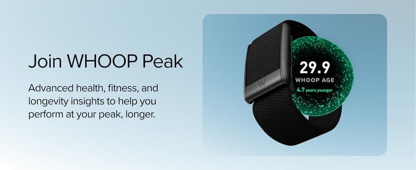 WHOOP 5.0/MG Activity Tracker - 12 Month Membership - Health and Fitness Wearable – 24/7 Activity and Sleep Tracker, Personalized Coaching, Menstrual Cycle Insights – 14+ Days Battery Life