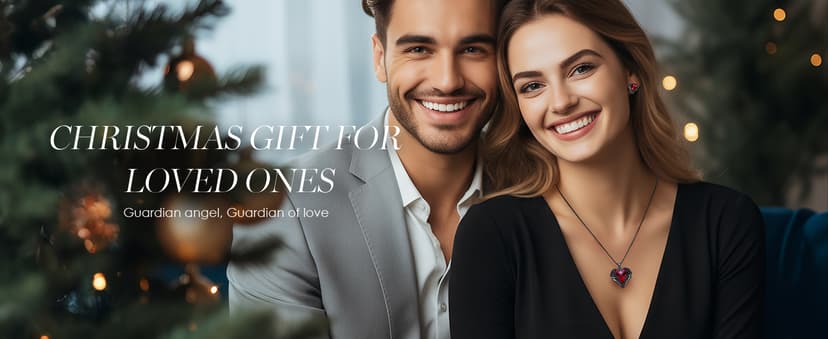 CDE Christmas Gifts for Women Angel Wings Necklace for Women with Birthstone, Love Heart Silver Tone/Gold Tone Pendant, Ideal Anniversary or Birthday Jewelry Gifts for Wife Girlfriend Her