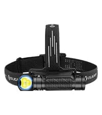 OLIGHT Perun 2 Mini Headlamp 1100 Lumens LED Head Flashlight, Rechargeable Headlight with Red Light Option, Great for Working, Hiking, Camping and Climbing (Black Cool White: 5700~6700K)