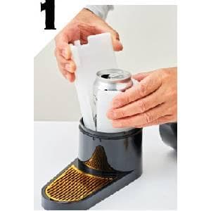 GREEN HOUSE: Draft Pour Beer Dispenser & Ultra Fine Foam Maker - Mini Kegerator for Home. Draft Pour and Ultra Fine Foam covering top makes your regular beer taste delicious and keep longer.