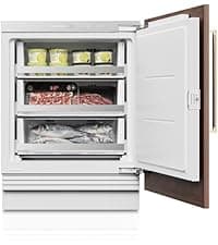 Ca'Lefort 48'' Panel Ready Refrigerator Bundle, Built-in Panel-Ready Fridge with Freezer Perfect for Kitchens -11°F-46°F Precise Freeze Control Reversible Door (Panel Not Included)