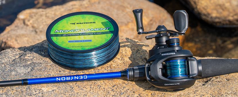 KastKing World's Premium Monofilament Fishing Line - Paralleled Roll Track - Strong and Abrasion Resistant Mono Line - Superior Nylon Material Fishing Line - 2015 ICAST Award Winning Manufacturer