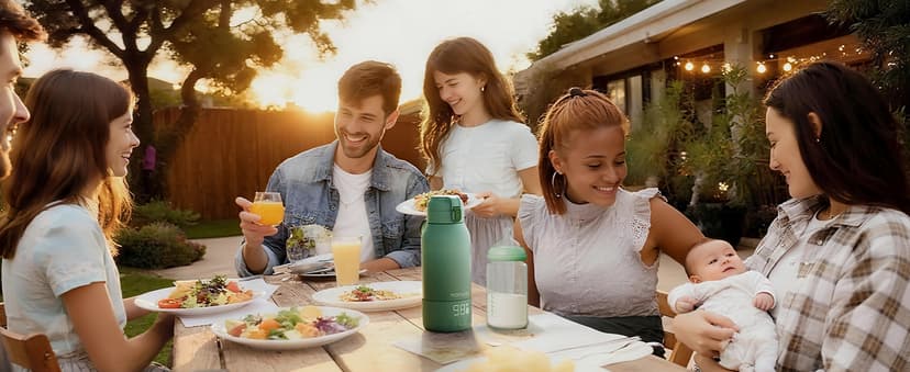 Fast Heating with Nutrients Preserved, Precise Temp Control, Dual Heating Modes for Breast Milk & Water, 17OZ Large Capacity Momcozy Portable Bottle Warmer for Breast Milk, Baby Travel Essentials B0DKHCWJ5G