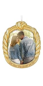 Hallmark Wedding Card (Removable Keepsake Wooden Heart Ornament)