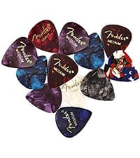 Fender Premium Picks Sampler - 12 Pack Includes Thin, Medium & Heavy Gauges (Austin Bazaar Exclusive) B07ZRYKNGS