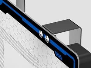 HopeRock Indoor Mini Basketball Hoop for Kids, Basketball Hoops Over The Door with LED Lighting, Mini Hoop with Scoreboard & 3 Balls, Basketball Toys Gifts for 5 6 7 8 9 10 11 12 Year Old Boys Girls