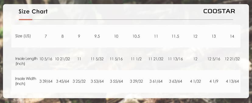 Coostar Tactical Boots for Men Lightweight Military Combat Boot Side Zipper Motorcycle Hiking Work Boots Waterproof 8 Inches