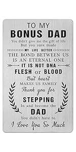 TANWIH Gifts for Dad You Are My Hero - Best Dad Birthday Gifts from Son, Father Son Engraved Wallet Card, Meaningful Fathers Day Christmas Presents for Men