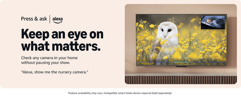 INSIGNIA 50-inch Class F50 Series LED 4K UHD Smart Fire TV with Alexa Voice Remote (NS-50F502NA26)