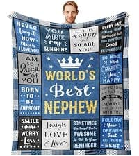 Gifts for Husband, Husband Birthday Gifts from Wife Blanket 60"x50", Cool Anniversary Wedding Gifts B0DJ7222F1