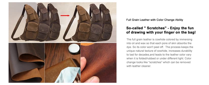 Masa Kawa Leather Briefcase for Men 15.6", 17" Laptop Computer Case Business Travel Work Messenger Cross Body Shoulder Bag