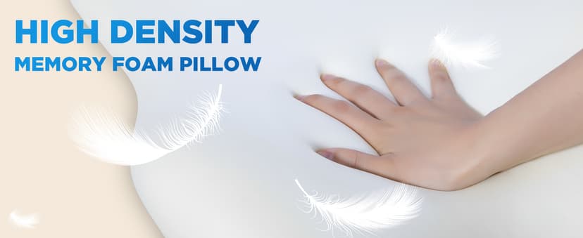 Teemour High Back Support Pillow for Office Chair, Fully Support Back Cushion - Memory Foam Lumbar Support Pillow for Office Chair, Desk, Gaming Chair, Promotes Posture Pain Relief Adjustable Straps