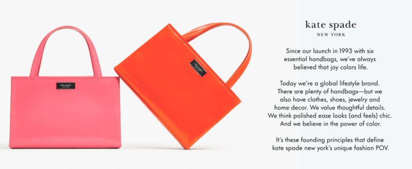 kate spade new york Canvas Tote Bag with Interior Pocket