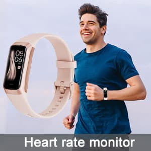 TROTY Fitness Tracker with Heart Rate/Blood Oxygen/Sleep Monitor, 20+ Sports Modes Smart Watches for Women/Men, Activity & Step Tracker Smart Watch for Android/iOS Phones