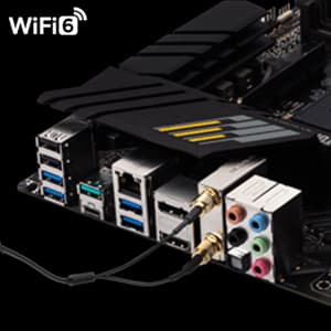 ASUS TUF Gaming B550-PLUS WiFi II AMD AM4 (3rd Gen Ryzen™) ATX Gaming Motherboard (PCIe 4.0, WiFi 6, 2.5Gb LAN, BIOS Flashback, USB 3.2 Gen 2, Addressable Gen 2 RGB Header and Aura Sync)