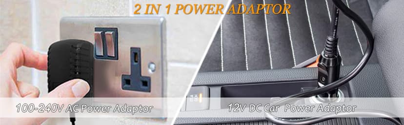 Newpol Inflatable Bed Pump, Electric Air Pump(100 Gallon/Min) for Air Mattress Beds, Inflatable Swimming Pools, Swimming Ring(AC110-240V/DC12V)