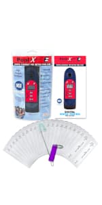 ITS 486201-KM Pool Exact EZ Photometer Master Pool Test Kit | 10 Parameters - F/C/T Chlorine, pH, Alkalinity, Calcium, Cyanuric, Copper, Salt, & Phosphate | 25 Tests All Parameters | NSF Certified