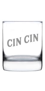 Bevvee 乾杯 - Kanpai - Japanese Cheers - Whiskey Rocks Glass - Fun Japan Themed Gifts or Party Decor for Women and Men - 10.25 Oz