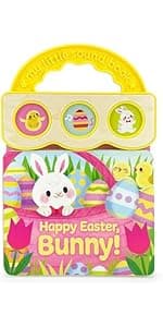 Hippity, Hoppity, Little Bunny - Finger Puppet Board Book for Easter Basket Gifts or Stuffer Ages 0-3 1680524771