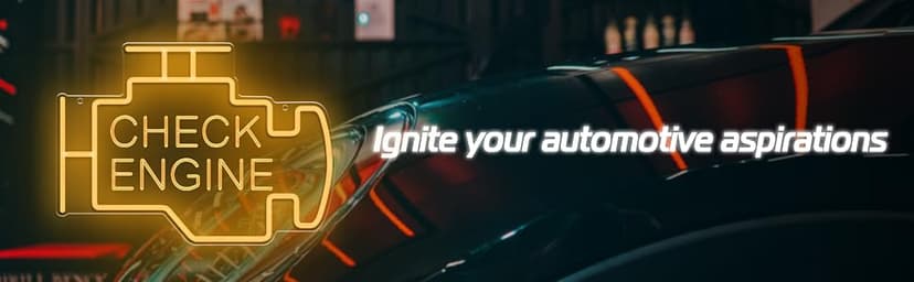 Kavaas Check Engine Neon Sign, LED Garage Sign for Car Room Decor | Check Engine Light Neon Sign for Garage Decor, Auto Repair Workshop, Man Cave - Best Gifts for Dad, Car Enthusiast (Golden Yellow) B0D372TXF5