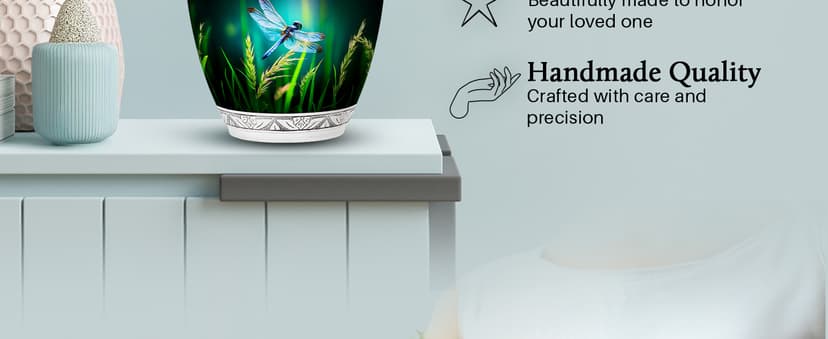 Keepsake Urn for Human Ashes, Sharing Urns, Cremated Remains Holder, Funeral Ashes Container, Burial Keepsake, Token Urns Set Dragonfly Burial Urns Funeral Urns for Women Beautiful Urn for Mom 3 Inch B0F7LBQX5G
